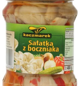 Sałatka z boczniaka Kaczmarek, 480 g