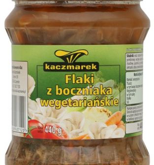 Wegetriańskie flaki z boczniaka Kaczmarek, 440 g