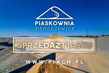 Piasek - Piaskownia Sieroszewice