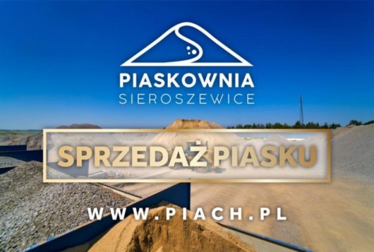 Piasek - Piaskownia Sieroszewice